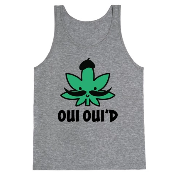 Oui Oui'd Tank Tops | LookHUMAN