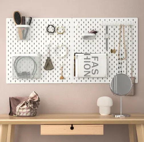 White Pegboard