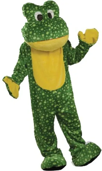 Forum Deluxe Plush Frog Mascot Costume