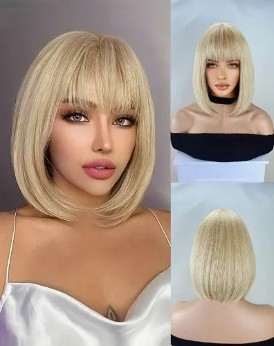 Peluca para cosplay de Casey Becker (Scream)