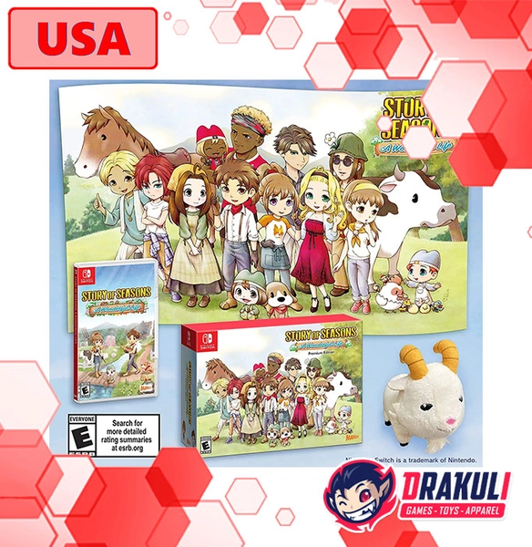 Switch Story of Seasons A Wonderful Life Premium Edition