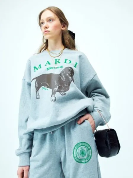 MARDI MERCREDI SWEATSHIRT DDANJI_GREY