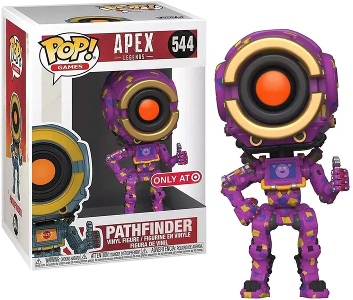 Funko Pop! Games: Apex Legends - Pathfinder (Pink Sweet 16 Special Edition) #544 Multicolor, FU46206