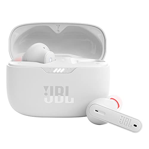 JBL Tune 230NC TWS True Wireless In-Ear Noise Cancelling Headphones - White - White - Headphones