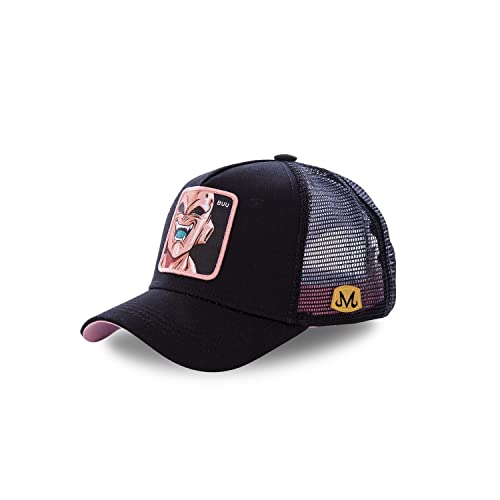 Capslab Capslab Majin Buu Trucker Cap Dragon Ball Z Black - One-Size