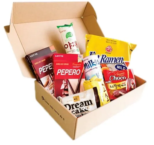 Korean Snacks Choco Box