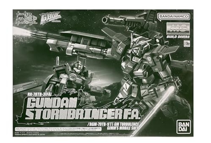 MG Gundam Storm Bringer F.A. (Fatal Ash) / GM Turbulence 1/100
