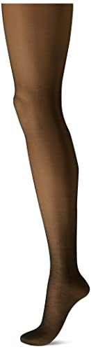 Hanes Women's Non Control Top Sandalfoot Silk Reflections Panty Hose - 1 - Jet 1-pack - A-B