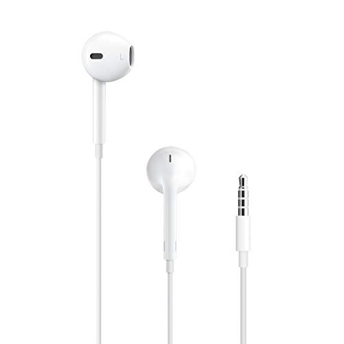 Apple EarPods Headphones with 3.5mm Plug, Wired Ear Buds with Built-in Remote to Control Music, Phone Calls, and Volume - 3.5mm Aux
