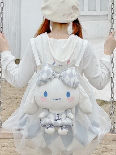 [$42.70]In Stock Padded Alice Cinnamoroll Backpack with Doll Dress