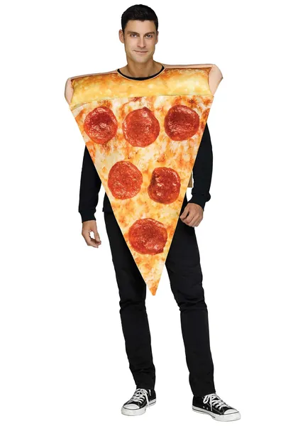 Fun World Photoreal Pizza Slice Costume for Adults - ST