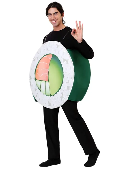 Adult Sushi Roll Costume Funny Food Adult Costumes - Standard
