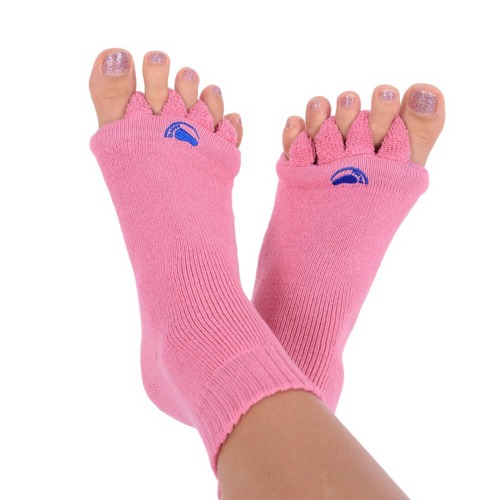 Pink Foot Alignment Socks | Small (Women's 4-6 Men's 2-4)