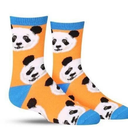 Awesome Panda Pattern Socks (Ages 0-1 & 1-2 years) - (Ages 0-1)