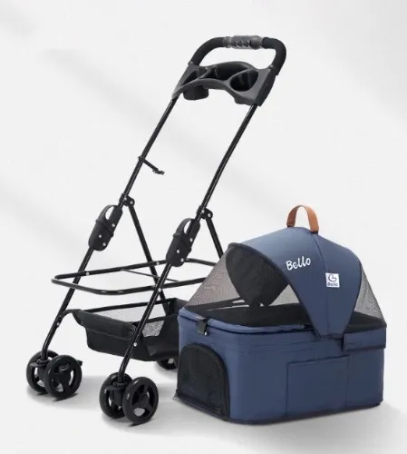 Pet Stroller Travel Folding Trolley