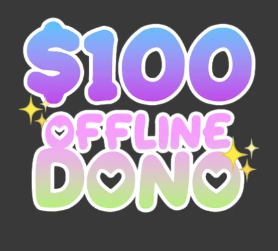 $100AUD DONO