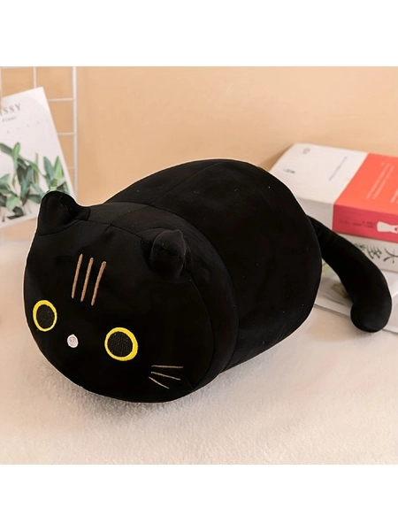 gato de dormir felpa Muñeca Almohada , para niños Peluche , dulce suave gato de terciopelo Almohada , felpa animal de dibujos animados Muñeca para niñas Chicos como encantador regalos