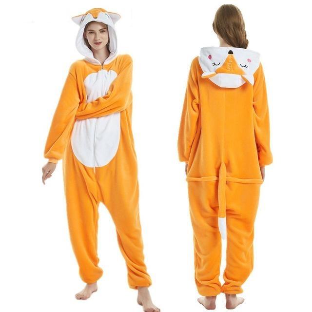 Sweet Kigurumi Jumpers - Orange Fox / M