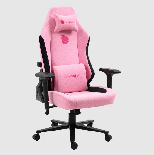 Pink gaming chair by terabyte store