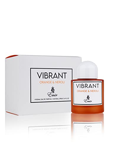 Paris Corner Emir Vibrant EDP Perfume New Fragrance UNISEX Perfumes (VETIVER DELIGHT) - ORANGE AND NEROLI