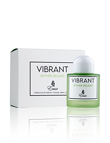 Paris Corner Emir Vibrant EDP Perfume New Fragrance UNISEX Perfumes (VETIVER DELIGHT) - VETIVER DELIGHT