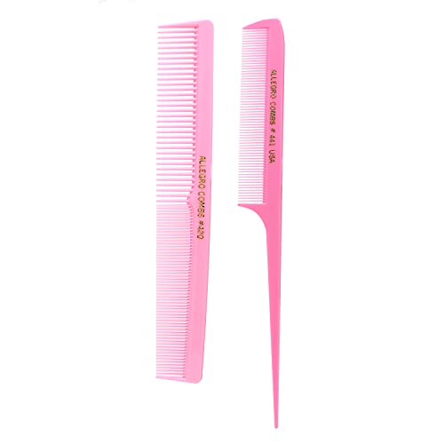 Pink Plastic Comb