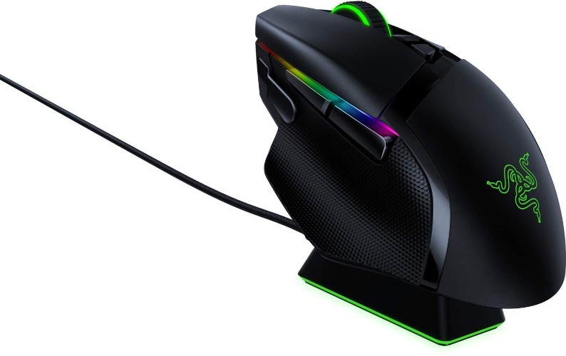 Razer Basilisk Ultimate Wireless Gaming Mouse with Charging Dock (Renewed)
