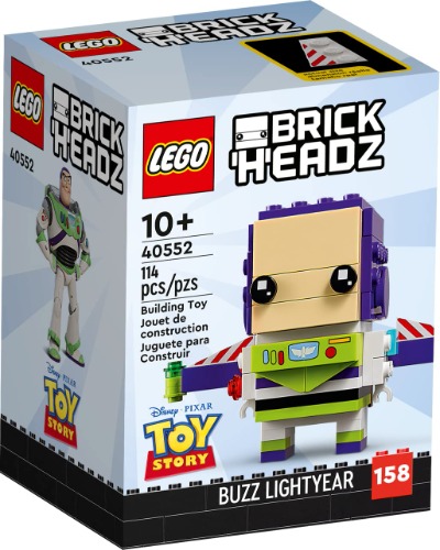 LEGO 40552 Brickheadz Toy Story Buzz Lightyear 158 Pieces Display Piece 10+