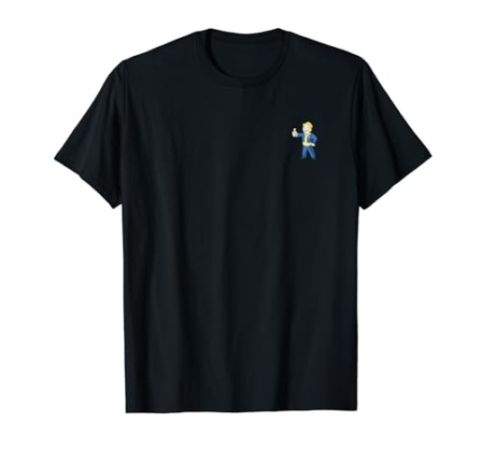 Fallout - Vault Boy Small Design T-Shirt 