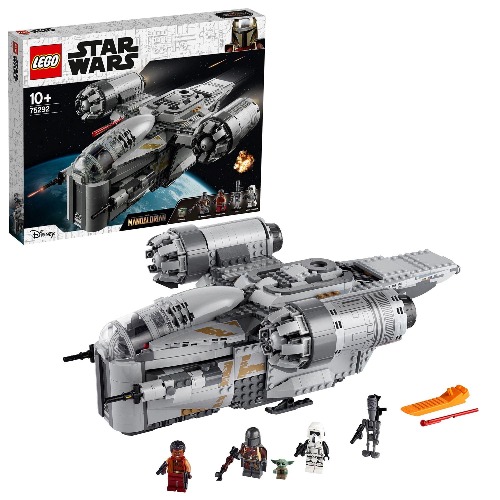 LEGO 75292 Star Wars The Razor Crest Mandalorian Starship Toy, Xmas Gift Idea for Boys and Girls with The Child 'Baby Yoda' Minifigure (Exclusive to Amazon)