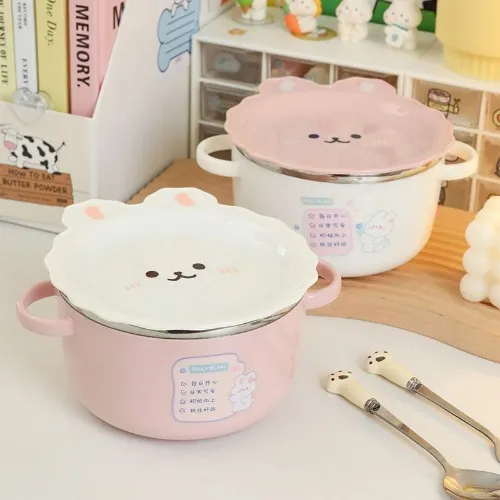 Tigela de Macarrão Instantâneo Antiescaldante