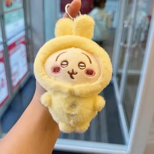 Chikawa Chaveiro Fofo de Pelúcia Coelhinho Kawaii