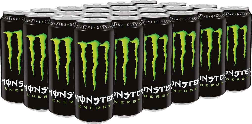 Monster Energy -energiajuoma, 500 ml, 24-PACK 37,99