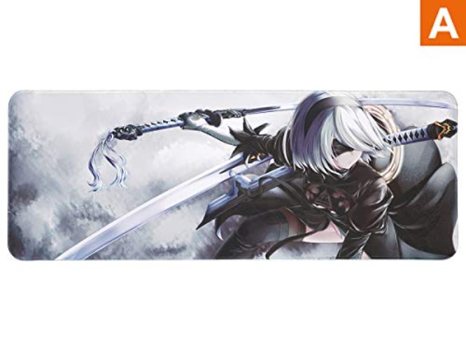 NieR Automata Gaming Mauspad, XXL Manga Tischauflage, Yorha Motiv A - Yorha Motiv A