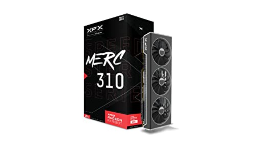 XFX Speedster MERC310 AMD Radeon RX 7900XT Ultra Gaming Graphics Card with 20GB GDDR6, AMD RDNA 3 RX-79TMERCU9 - RX 7900 XT Ultra
