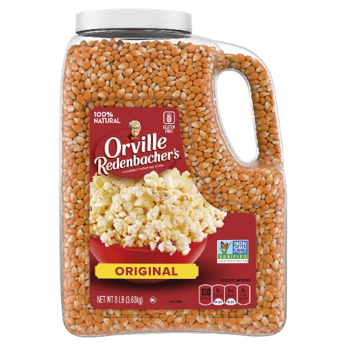 Orville Redenbacher's Gourmet Popcorn Kernels, Original Yellow, 8 Lb - Gourmet Yellow (8 lb)