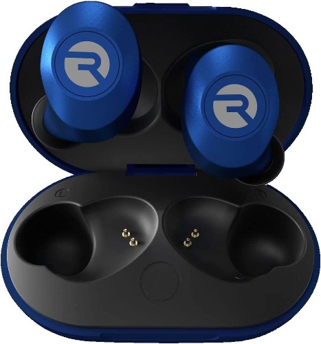 Raycon The Everyday Bluetooth Wireless Earbuds with Microphone- Stereo Sound in-Ear Bluetooth Headset True Wireless Earbuds 32 Hours Playtime (Matte Blue) - Matte Blue