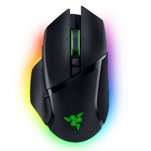 Razer Basilisk V3 Pro - Wireless Gaming Mouse (Razer HyperScroll Tilt Wheel, Focus Pro 30K Optical Sensor, HyperSpeed Wireless, 13-Zone Chroma Lighting, 10+1 Programmable Buttons) - Black