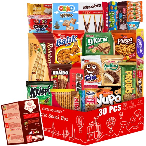 International Snack Box 30 Pcs🍫🌍