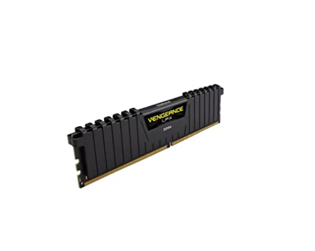 Corsair Vengeance LPX 16GB (2x8GB) DDR4 DRAM 3200MHz C16 Desktop Memory Kit - Black (CMK16GX4M2B3200C16) - Black - 16GB Kit (2x8GB) - 3200MHz - Memory