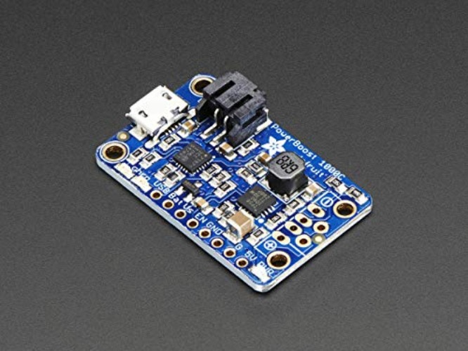 Adafruit PowerBoost for recharging