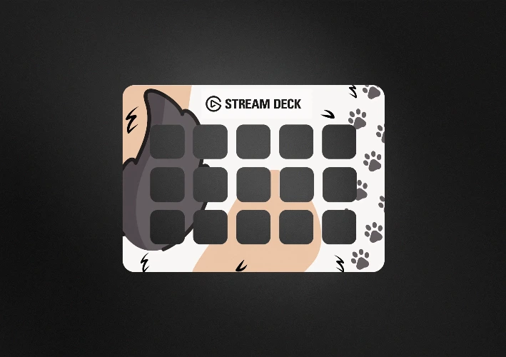 Stream Deck Cinnamon Faceplate