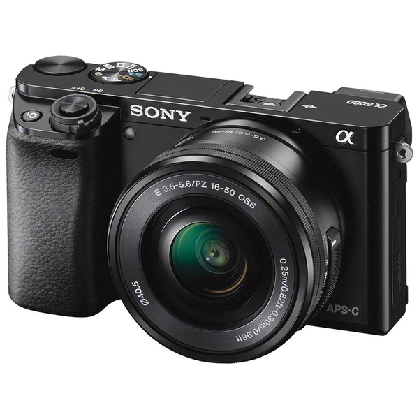Sony a6000 Mirrorless Camera with 16-50mm Lens (Used)