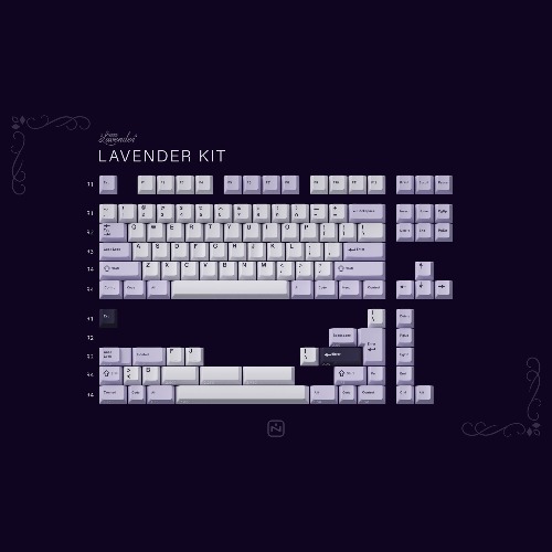 GMK Lavender | Base Kit