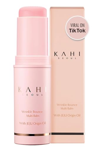 KAHI Wrinkle Bounce All-in-One Hydrating Multi-Balm for Face, Lips, Eyes and Neck - Daily Moisturizer Stick with Moisture Mist - 0.32 oz - MULTI BALM