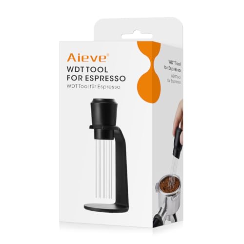 Aieve WDT Tool Espresso Distribution Tool, 0.4mm - PP-Black