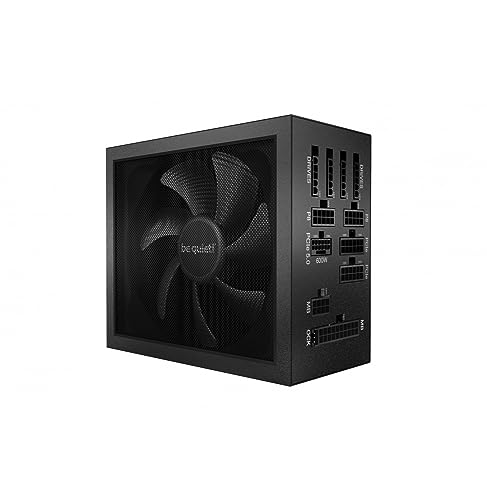 be quiet! Dark Power 13 1000W, ATX 3.0, 80 Plus Titanium, modular Netzteil, PCIe 5.0 und PCIe 4.0 Grafikkarten, 12VHPWR Kabel enthalten, Silent Wings-Lüfter, BN335 - 1000W