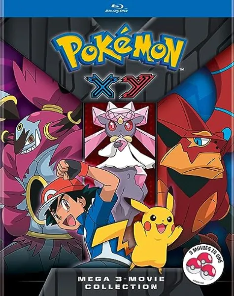 Pokémon XY Mega 3-Movie Collection (BD)