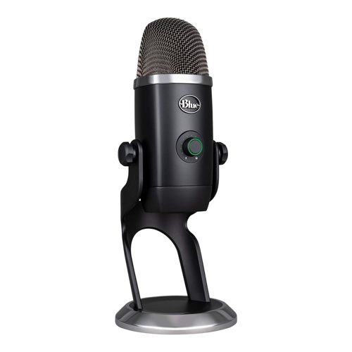 Logitech for Creators Blue Yeti X USB Microphone for PC, podcast, gaming, streaming, studio, computer mic - Blackout