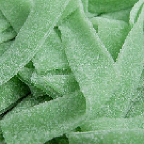 Apple Fizzy Belts 500 Gram Bag (1/2 Kilo) - 500 g (Pack of 1)